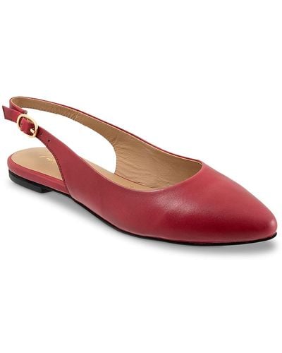 Trotters Evelyn Flat - Red