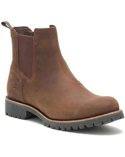 Chaco Fields Chelsea Boot - Brown