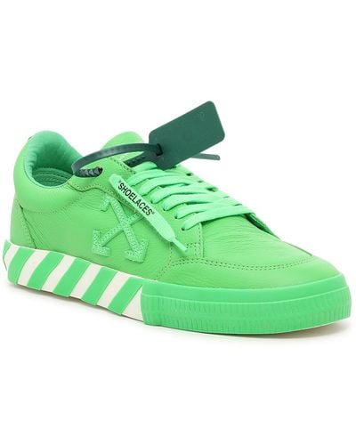 Off-White c/o Virgil Abloh Low Vulcanized Sneaker - Green