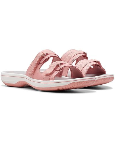 Clarks Cloudsteppers Breeze Piper Sandal - Red