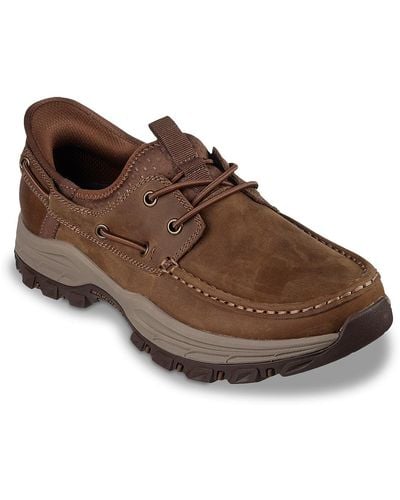 Skechers Slip-ins Relaxed Fit Knowlson Shore Thing Moc Slip-on - Brown
