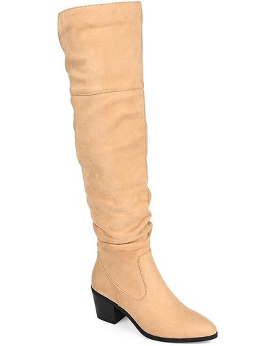 Journee Collection Zivia Extra Wide Calf Over-the-knee Boot - Black