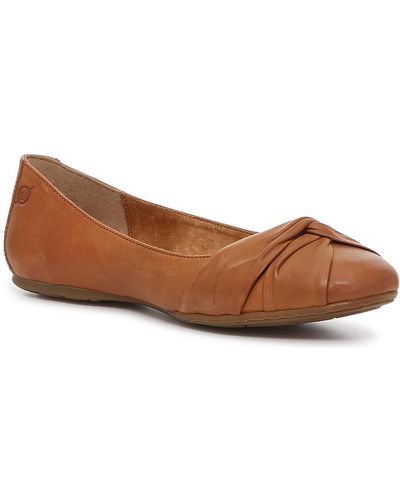 Born Lilly Ballet Flat - Brown