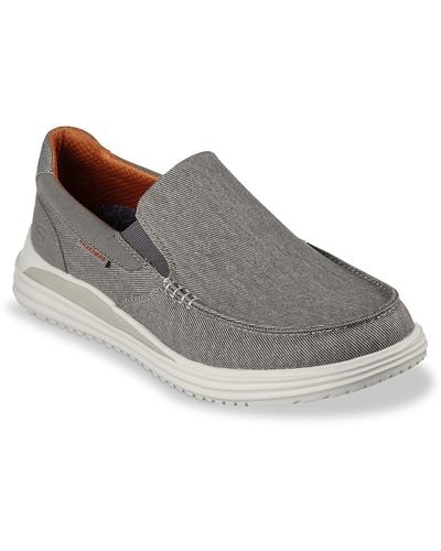 Skechers Proven Suttner Loafer - Gray