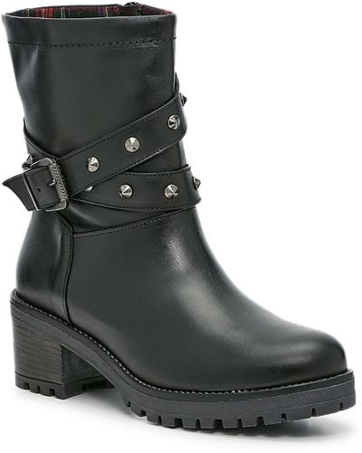 Coach and Four Charlie Bootie - Black