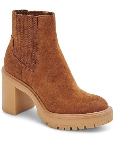 Dolce Vita Caster H2o Waterproof Bootie - Brown