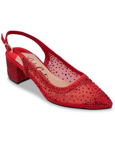 Lady Couture Demi Pump - Red