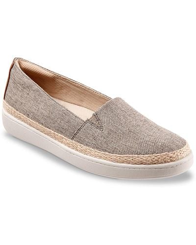 Trotters Accent Espadrille Slip-on - Gray