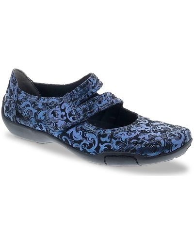 Ros Hommerson Chelsea Mary Jane Flat - Blue