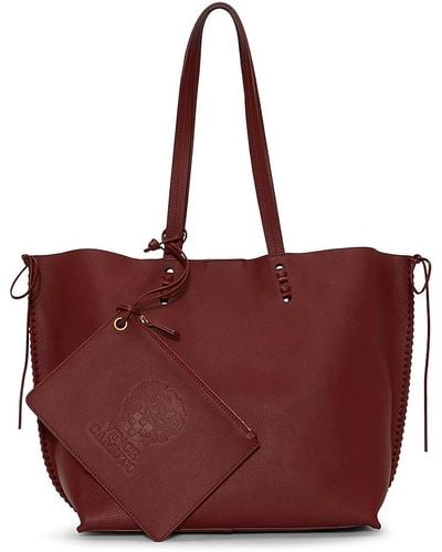 Vince Camuto Jamee Leather Tote - Red