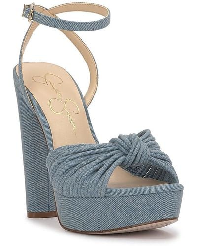 Jessica Simpson Immie Platform Sandal - Blue