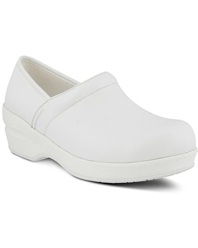 Spring Step Selle Work Clog - White