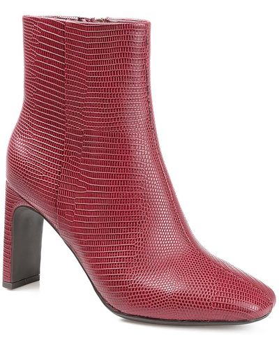 Journee Collection Sarla Bootie - Red