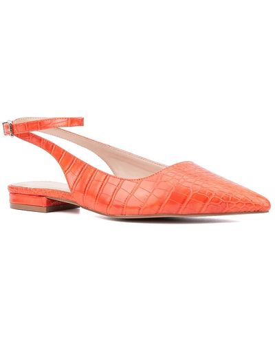 FASHION TO FIGURE Bevelyn Flat - Red