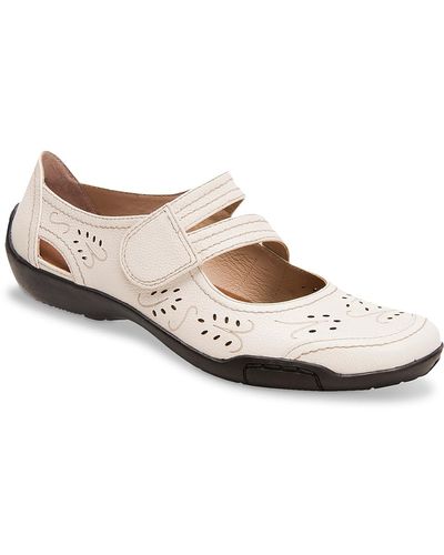 Ros Hommerson Chelsea Mary Jane Flat - White