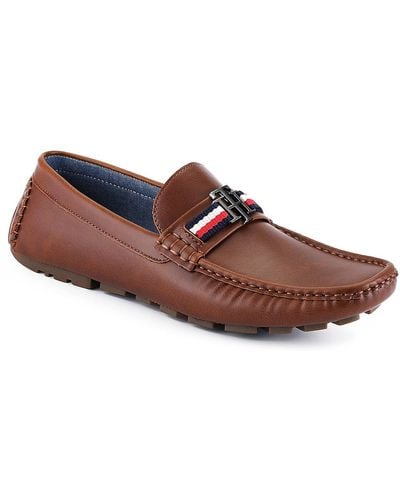 Tommy Hilfiger Atino Driving Loafer - Brown