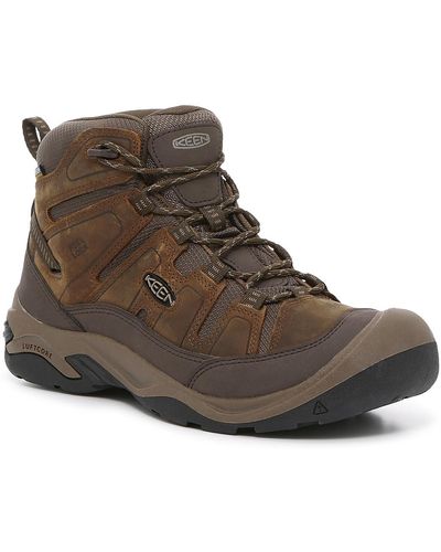 Keen Circadia Mid Hiking Boot - Brown