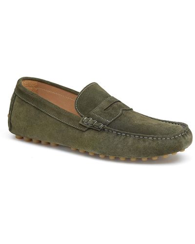 Johnston & Murphy Athens Penny Loafer - Green