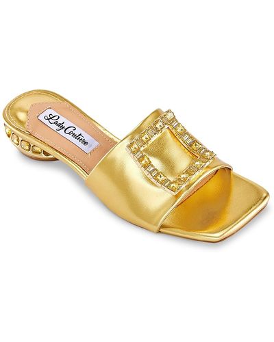 Lady Couture Amore Sandal - Yellow