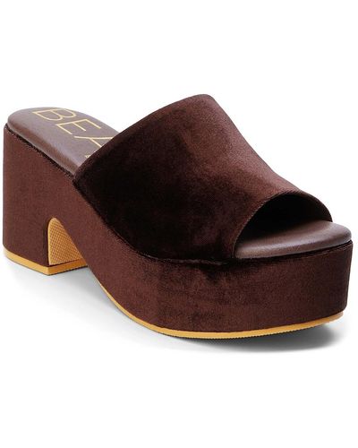 Matisse Terry Platform Sandal - Black