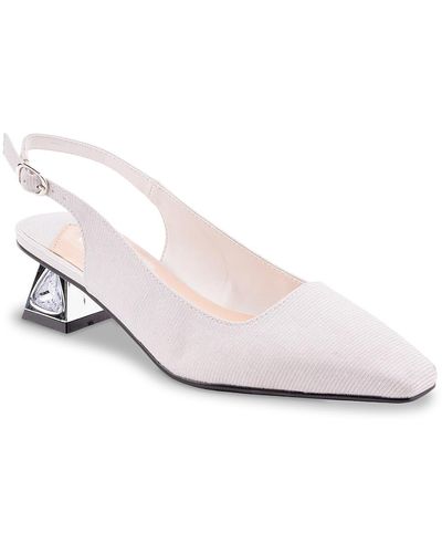 Lady Couture Ruby Pump - White