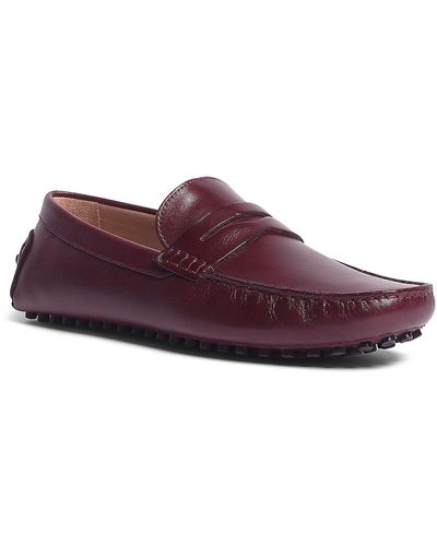 Carlos By Carlos Santana Ritchie Penny Loafer - Purple