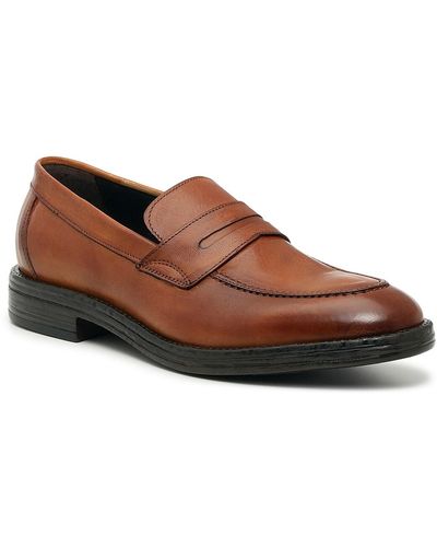 Coach and Four Volante Penny Loafer - Brown