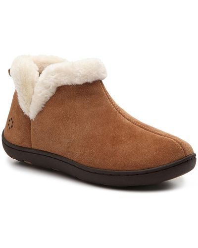 Tempur-Pedic Vallery Bootie Slipper - Brown