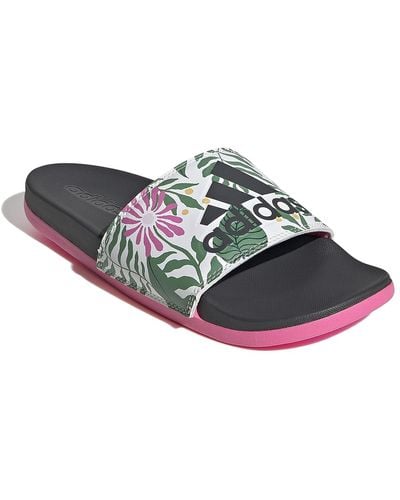 adidas Adilette Slide Sandal - Multicolor