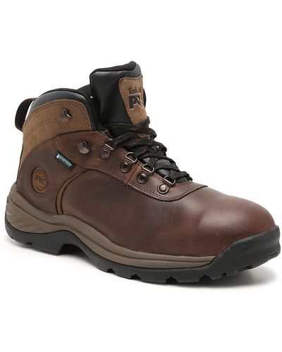Timberland Pro Flume Steel Toe Work Boot - Brown