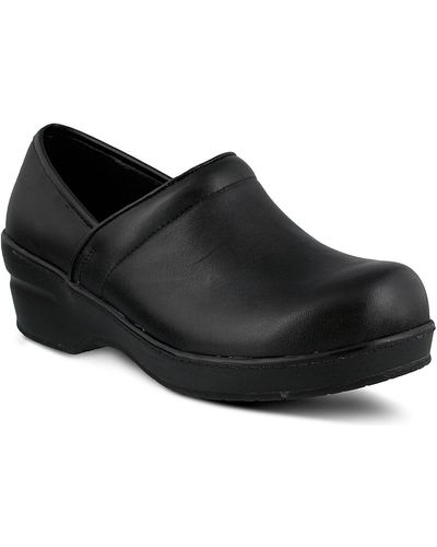 Spring Step Selle Work Clog - Black