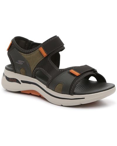 Skechers GOwalk Arch Fit - Ultra Span Taupe | Mens SKECHERS Sandals ⋆ Paolo  Arrigoni