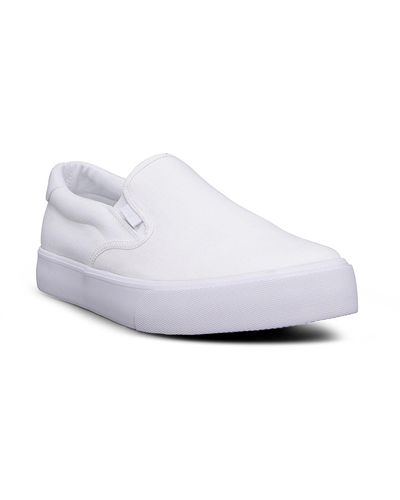 Lugz Clipper Wide Slip-on Sneaker - White