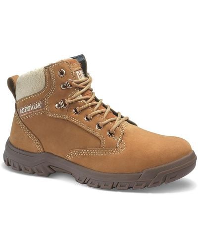 Caterpillar Tess Steel Toe Work Boot - Brown