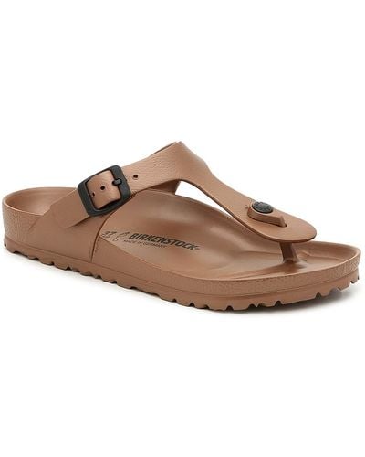 Birkenstock Gizeh Eva Waterproof Essentials Thong Sandals - Brown