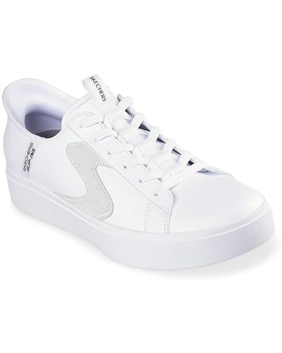 Skechers Hands Free Slip-ins Eden Lx Strando Slip-on Sneaker - White