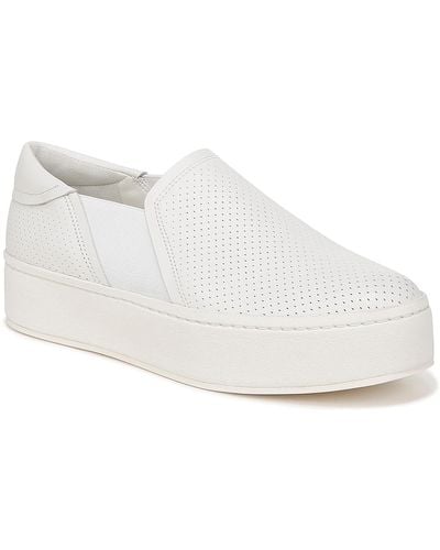 Vince Warren Ii Platform Slip-on Sneaker - White