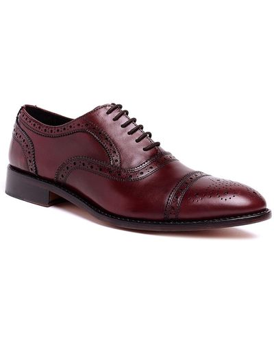 Anthony Veer Ford Cap Toe Oxford - Red