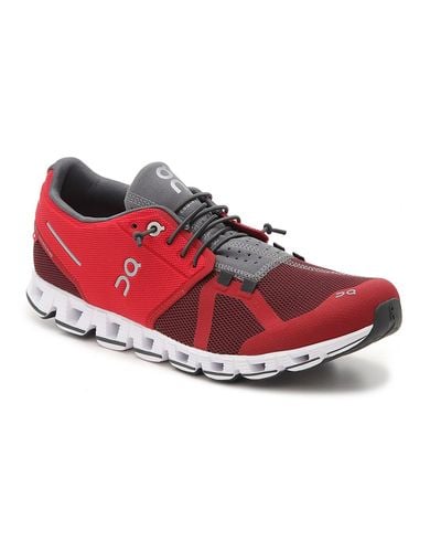 On Shoes Cloud 2.0 Lightweight Running Shoe - Red