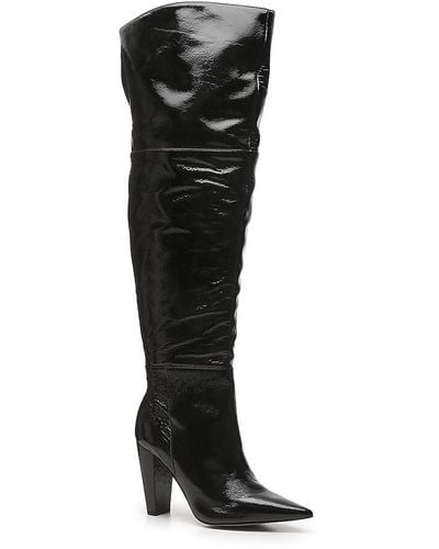 Vince Camuto Minnada Extra Wide Calf Over-the-knee Boot - Black
