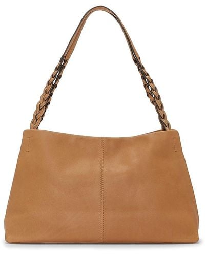 Lucky Brand Jema Leather Shoulder Bag - Brown