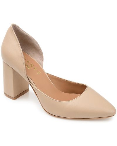 Journee Signature Jillian Pump - Natural