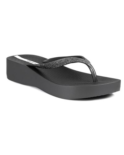 Ipanema Mesh Chic Platform Sandal - Black