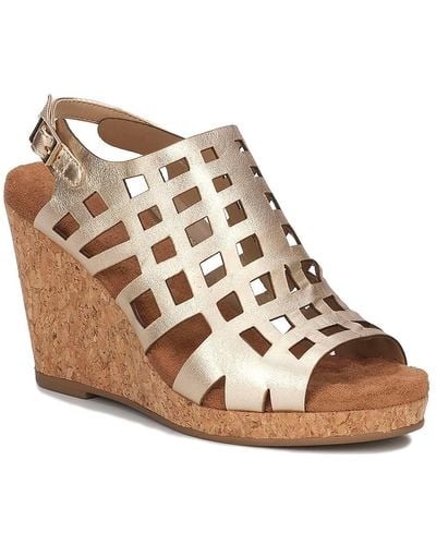 Ros Hommerson Kennedy Wedge Sandal - Brown