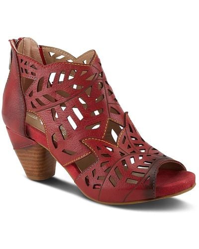 Spring Step Icon Sandal - Red