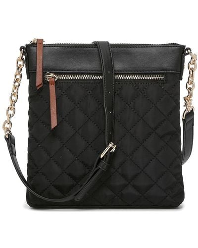 Kelly & Katie Quilted Crossbody - Black