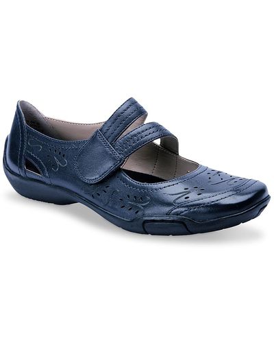 Ros Hommerson Chelsea Mary Jane Flat - Blue