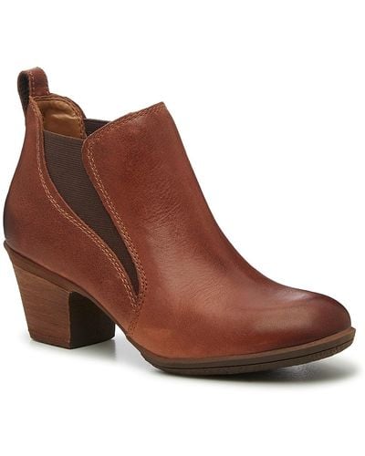 Comfortiva Bailey Ankle Bootie - Brown