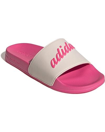 adidas Adilette Shower Slide Sandal - Pink