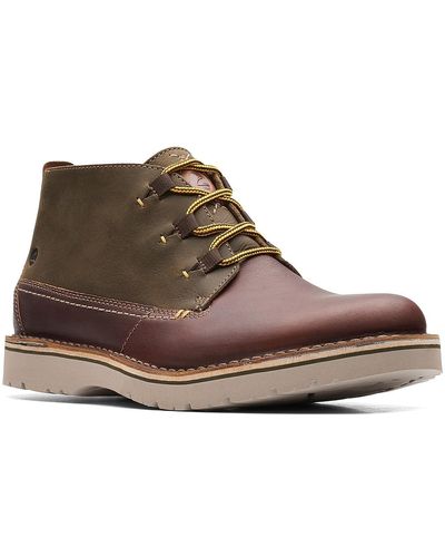 Clarks Eastford Mid Boot - Brown